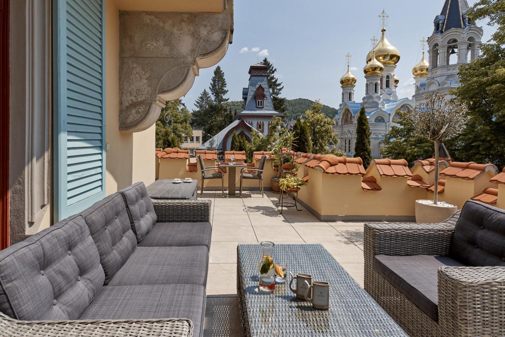 Spa Hotel Villa Ritter Карлови Вари Екстериор снимка